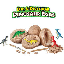 Игрушки-Динозавры, динозавр, яйцо динозавра, набор для детей, подарки, разрыв, уникальные Яйца динозавра, милые археологические игрушки «сделай сам» для мальчиков и девочек, игрушки 2024 - купить недорого