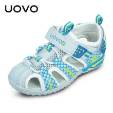 Uovo-Sandalias de Punta cerrada para niñas, zapatos de playa, a la moda, de verano 2024 - compra barato