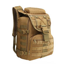 35L Тактический Рюкзак Molle, водонепроницаемый военный рюкзак на плечо, армейский рюкзак, походный дорожный рюкзак 2024 - купить недорого