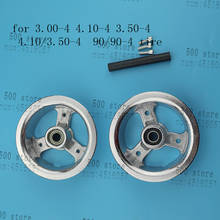 4-дюймовые колесные диски из алюминиевого сплава 3,00-4 3,50-4 4,10-4 4,10/3,50-4 90/90-4, шины для газового электрического скутера, мини-мотоцикла 2024 - купить недорого
