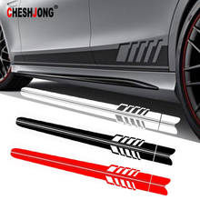 Car Side Stickers Wrap Racing Stripes For Audi Ford BMW Toyota Honda Mercedes Benz Auto Vinyl Film Body Door Accessories Decals 2024 - buy cheap