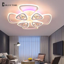Lámparas LED de colores para sala de estar, iluminación interior para dormitorio, comedor, cocina, decoración del hogar, candelabros de techo 2024 - compra barato