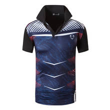 jeansian Men's Sport Tee Polo Shirts POLOS Poloshirts Golf Tennis Badminton Dry Fit Short Sleeve LSL286 Black 2024 - buy cheap