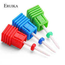 ERUIKA Ceramic Cuspidal Nail Drill Bit 3 Size Milling Cutter 3/32'' Apparatus for Manicure Nail Art Nail File Drill Accessories 2024 - buy cheap