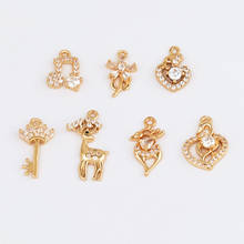 WHSOK 50Pcs Jewelry Accessories/DIY Making/Exquisite/CZ Charms/Hand Made/Pendants For Earrings/Jewelry Findings & Components 2024 - buy cheap