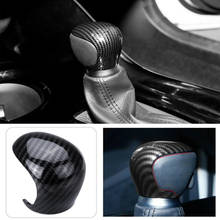 for Toyota CHR C-HR 16-19 Carbon Fiber Shift Knobs Shift Lever Gear Shift Decorate Cover Trim 2024 - buy cheap