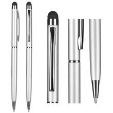 Universal 0.7mm duplo uso tela caneta de toque capacitivo caneta de toque para iphone ipad caneta bola material escritório papelaria 2024 - compre barato