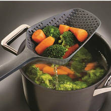 1Pcs Cooking Shovels Vegetable Strainer Scoop Nylon Non-stick Pan Spoon Large Colander Soup Filter Kitchen Tools Hot Sale 2024 - buy cheap