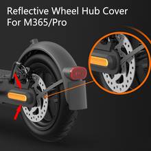 for Xiaomi M365 Pro Electric Scooter Reflective Wheel Hub Cover Protective Case Decorative Decal 2024 - buy cheap