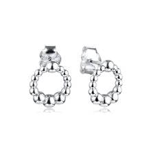 CKK-Pendientes de plata esterlina 925 para mujer, aretes con cuentas circulares, joyería, Pendientes kolczyki 2024 - compra barato