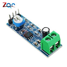 LM386 Mono Audio Amplifier Module 200 Times Gain AMP Solo 10K Adjustable Potentiometer for Arduino DC 5V-12V 2024 - buy cheap