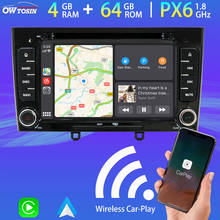 Android 10 PX6 Car DVD Multimedia Player 4+64G For Peugeot 308 408 2007-2013 GPS Navigation Wireless Carplay Radio Bluetooth 5.0 2024 - buy cheap