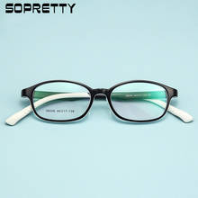 (Only 8 g) New Ultra-light Silicone Student Myopia Eye Frame For Boy Girls ,TR90 Children's Prescription Glasses Frame FC58006 2024 - buy cheap