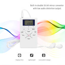 Radio portátil Mini transmisor inalámbrico de FM 70MHz ~ 108MHz 50m/164ft Audio estéreo convertidor FM adaptador adecuado para Audio 2024 - compra barato