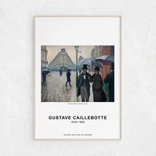 Famous French Artist GUSTAVE CAILLEBOTTE Fine Art Poster Canvas Prints Impressionism Art Painting Picture Gallery Wall Art Decor 2024 - buy cheap