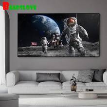 Astronaut walk Moon Space Diamond Painting Diy 5D Full Square Round Drill Cross Stitch Rhinestone Wall Decor Large Size 2024 - buy cheap