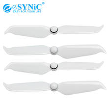 eSYNiC 4pcs Low-noise Propellers for Phantom 4 Pro V2.0 /Pro+/Adv Blade Accessory Wing Fans Spare Parts White for DJI 2024 - compre barato