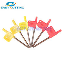 T5/T6/T7/T8/T9/T10/T15/T20/T25*10pcs Wrench for cutting tools,Red/Yellow color S2 high quality Wrench for Turning tool 2024 - buy cheap