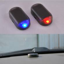 Car Fake Security Light Solar Powered Simulated Dummy Alarm Wireless Warning Anti-Theft Caution Lamp LED Flashing Imitation 2024 - buy cheap