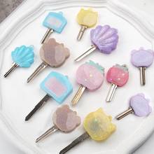 Cute Cat Bear Shell Shape Key Tag Resin Mold Key Covers Caps Epoxy Resin Casting Mold Animals Key Identifier Mould Tools 2024 - buy cheap