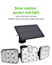 2022 Googor 20w Super Bright Solar Lights 120 LED Waterproof Outdoor Indoor Solar Lamp PIR Motion Sensor Street Light for Garden 2024 - buy cheap