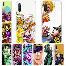 Jojo-capa para celular bizarre adventure com anime, para xiaomi note mi 11, 8, 9, 9t, 10 e 10t, ultra cc9, a1, a2, a3, f1, f2, f3, lite pro, x3, 6x, 5x 2024 - compre barato