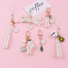 Daisy keyring Earphone Accessories Pendants keychain Lace Keychain for apple AirPods Pro AirPods 2 huawei freebuds 3i xaiomi 2024 - buy cheap