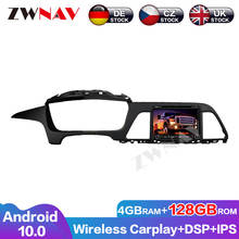 Radio Multimedia con GPS para coche, Radio con reproductor DVD, DSP, Android 10, 128G, pantalla táctil, para Hyundai Sonata 2024 - compra barato