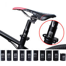 Bike Seat post Mountain Bike Road Post Tube Seatpost Reducing Sleeve Adapter Adjust Diameter 31.6-33.9 2024 - buy cheap