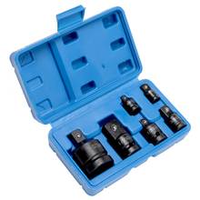 1/4 3/8 1/2 3/4 Inch Drive, 6-Piece Female To Male Air Impact Adapter and Reducer Socket Set, Cr-Mo Steel Hand  Tools For Men 2024 - buy cheap