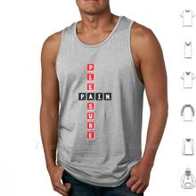 Pleasure & Pain Tank tops vest sleeveless Pleasure Pain Submissive Submission Slave Bdsm Master Dom Dominant Sub 2024 - buy cheap