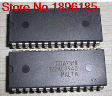 2Pcs TDA7318D TDA7318  DIP New original high quality spot DIGITAL CONTROLLED STEREO AUDIO PROCESSOR IC NEW 2024 - buy cheap