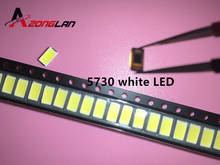 200 piezas 5630/5730-CW/WW 0,5 W-150Ma 50-55lm 6500K luz blanca SMD 5730 5630 LED 5730 diodos (3,2 ~ 3,4 V) 2024 - compra barato