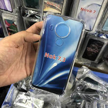 Nokia7.3-Funda con absorción de impacto para Nokia 7,3, Funda Coque, cojín de esquina reforzado, parachoques transparente 2024 - compra barato