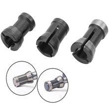 3 Packs Collet Chuck Engraving Trimming Machine Electric Router Clamp Adapter 6mm 6.35mm 8mm 2024 - buy cheap