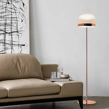 Italian designer Nordic minimalist personality living room sofa bedroom study villa hotel glass floor lamp 2024 - buy cheap