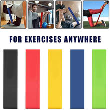 Bandas elásticas de resistencia para Fitness, bandas circulares para cadera, de goma para Fitness, Yoga, Pilates, Crossfit, gimnasio, ejercicio en casa 2024 - compra barato