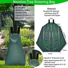 20 Gallon Tree Watering Bag Garden Plants Drip Irrigation Bags Slow Release Hanging Dripper Bag Reusable Agricultural Water Bags 2024 - buy cheap
