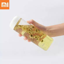 Xiaomi mijia pinlo mão copo de água isolado café chá copo 500ml selado à prova de vazamento resistência à temperatura fda silicone pp 2024 - compre barato