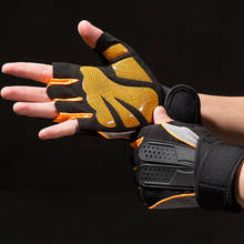 Half Finger Performance Weight Lifting Fingerless Gloves Training Gym Workout 2024 - buy cheap