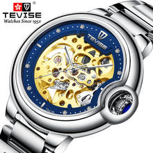 TEVISE Brand Mens Automatic Mechanical Watches Hollow Skeleton Watch Male Self Winding Wristwatch Relogio Masculino 2024 - buy cheap
