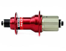Novatec F482SB road bike hubs Rear 225g black /red 9/10/11S 24 holes include quick release 2024 - buy cheap