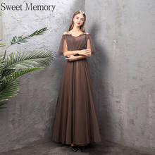 F2138 Sweet Memory Woman Dress Girl Plus Size Bridesmaid Dresses For Wedding Sexy Long Graduation Robes Floor Length Prom Gowns 2024 - buy cheap