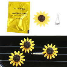 1PC Car-Stylish Air Outlet Multiflora Sunflower Perfume Clip Air Auto Vent Freshener Perfume Diffuser Gift Decor 2024 - buy cheap