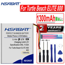 HSABAT-batería recargable de polímero de litio, 1300mAh, para auriculares Turtle Beach ELITE 800 2024 - compra barato