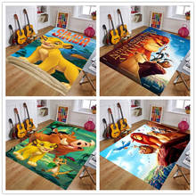 Baby Play Mat 80X160CM Anti Slip Mat Simba The Lion King Anime Printed Pattern Carpet Rug for Bathroom Children Floor Pads 2024 - buy cheap