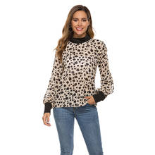 2021 New Brand Designer Blouse for Women Classic Leopar Winter Long Sleeves Shirts Ladies Chiffon Blusas 2024 - buy cheap