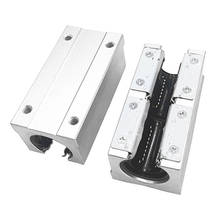 2 pcs SBR16LUU SBR16 lengthening Linear Bearing 16mm Open Linear Bearing Slide block 16mm CNC parts linear slide 2024 - buy cheap