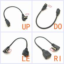 DP extension cable, DisplayPort male to female right angle 90 degree extension cable, 30CM, black 2024 - купить недорого