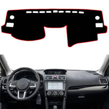 For Subaru Forester 2014-2018 XV Crosstrek Impreza 12-16 Dashboard Dash Cover Mat Pad Sunshade Instrument Carpet Car Accessories 2024 - buy cheap